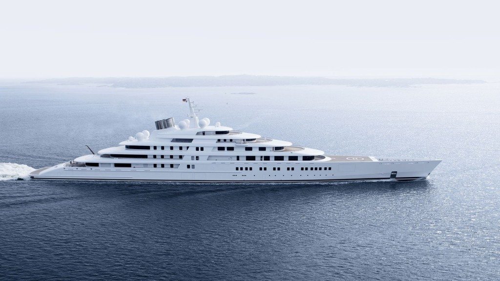 uno degli yacht più grandi e più costosi mai venduti all'epoca