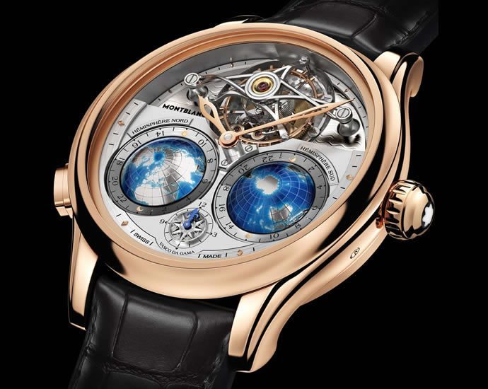 Montblanc Tourbillon - by far our preferred winner of the most interesting, cool and unusual watches for men of 2015 (it still applies today, in 2022) 