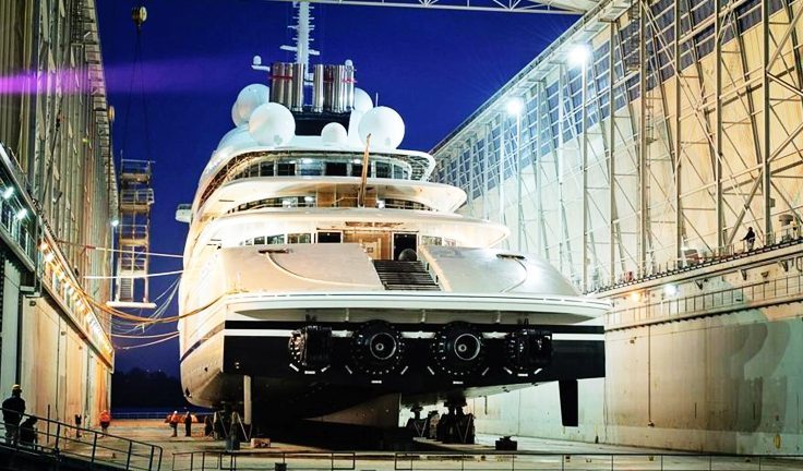 the Azzam was the most expensive private superyacht in 2015