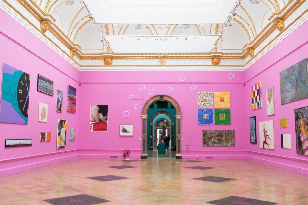 Gallery III of the Summer Exhibition 2015 