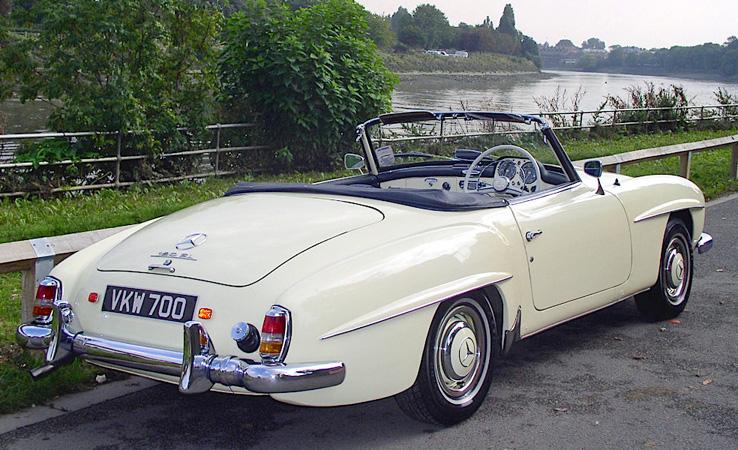 Mercedes 190SL- one of the best classic car to buy for investment