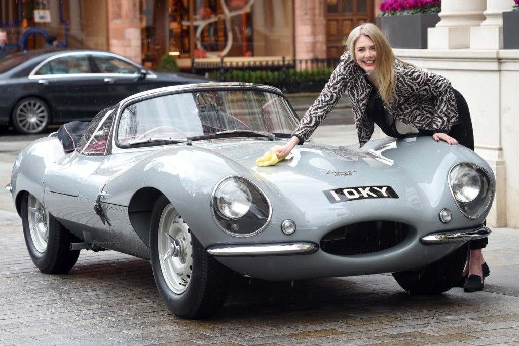One of the most expensive film memorabilia ever sold as of 2025, a classic car.