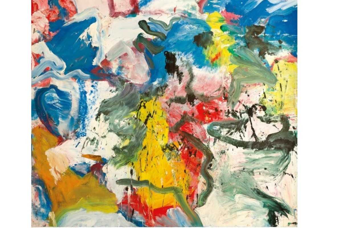 Untitled XXV de Willem de Kooning - un abstract creat în mijlocul unei rafale de creativitate în anii 1970 - s-a vândut cu 66 milioane de dolari la Christie's din New York.