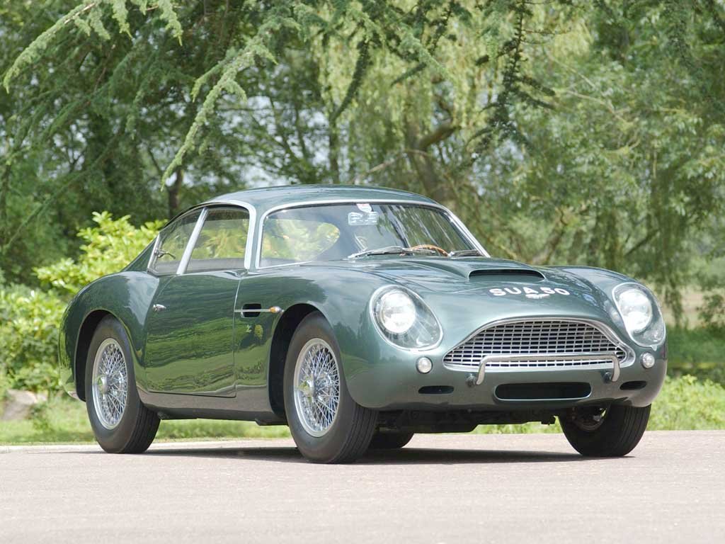 1960 Aston Martin DB4 4.5-Liter Saloon Kompetisi Ringan