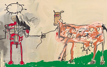 The Field Next to the Other Road, 1981 - one of his most popular and valuable paintings and art