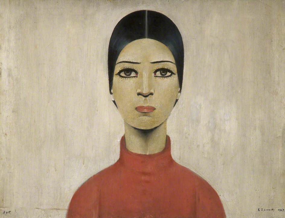 ‘Portrait of Ann’ - widely recognised as one of the most famous and costly painting painted by LS Lowry painting 