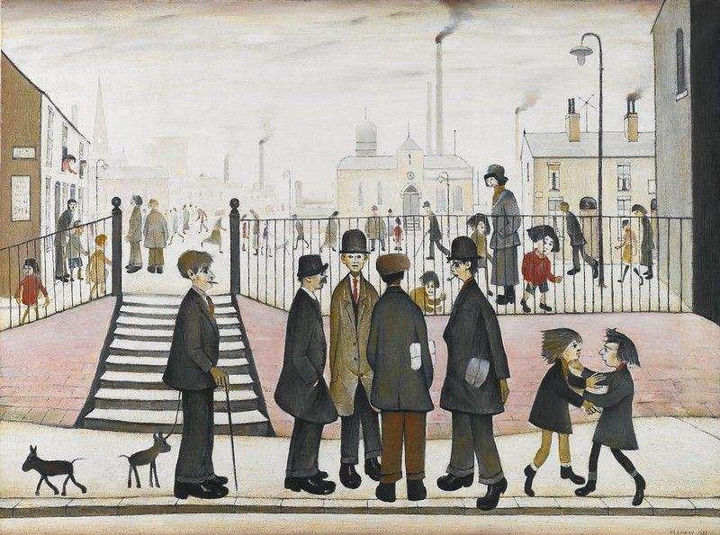 A Town Square LS Lowry 