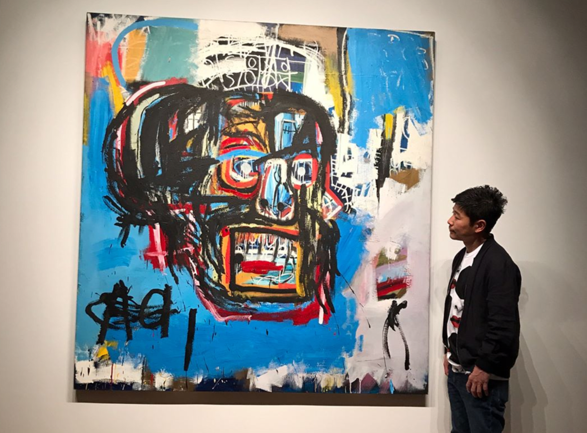 Umelec Grafitti, výtvarný umelec Jean-Michel Basquiat, by sa pravdepodobne vyhrážal perspektívou predaja jedného z jeho obrazov za taký poplatok, keby bol toho živým svedkom.