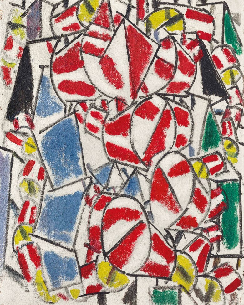 Contraste de Formes, una obra de Léger que ha establecido un nuevo récord de precio, se vendió el mes pasado en la sala Christie's de Manhattan por 70,1 millones de dólares. La rareza de la obra fue sin duda uno de los factores que influyeron en el precio de venta, ya que nunca antes se había subastado.