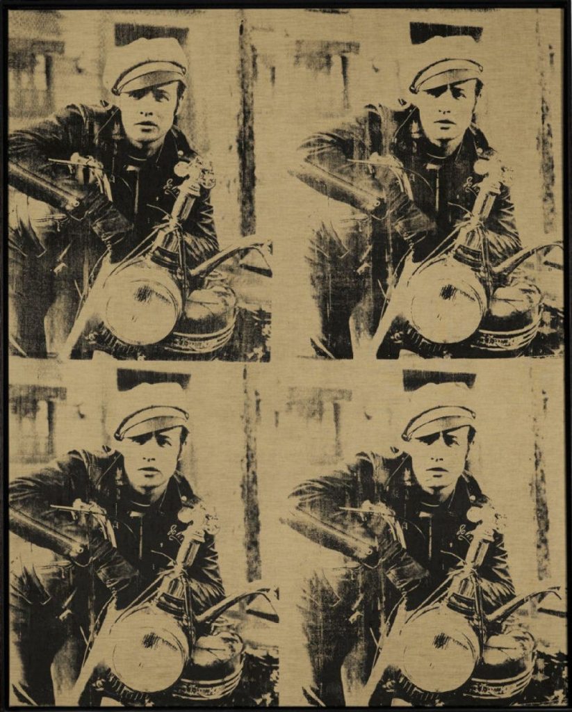 Négy Marlons Brando által Andy Warhol  