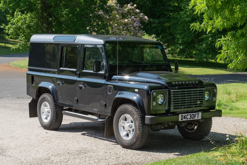 Land Rover Defender - one of the most popular british car of all time