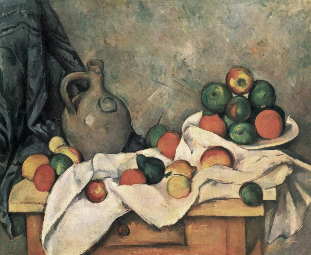 Cezanne - “Rideau, Cruchon et Compotier” another entry on our list of the top most expensive works of art and paintings from the impressionism time