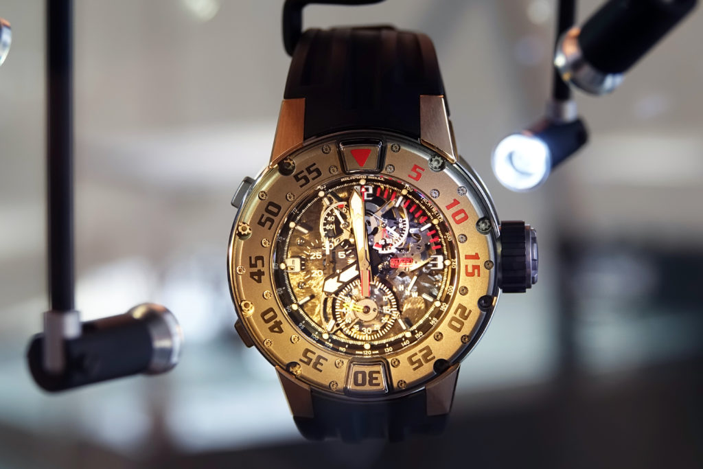 Ne vendosim peng dhe japim hua për Richard Mille Watches në Londër