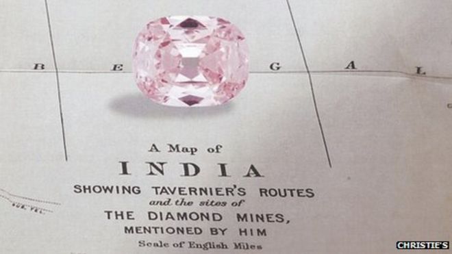 The Princie Pink Diamond - one of Cartier's most expensive diamonds in the world as of 2024