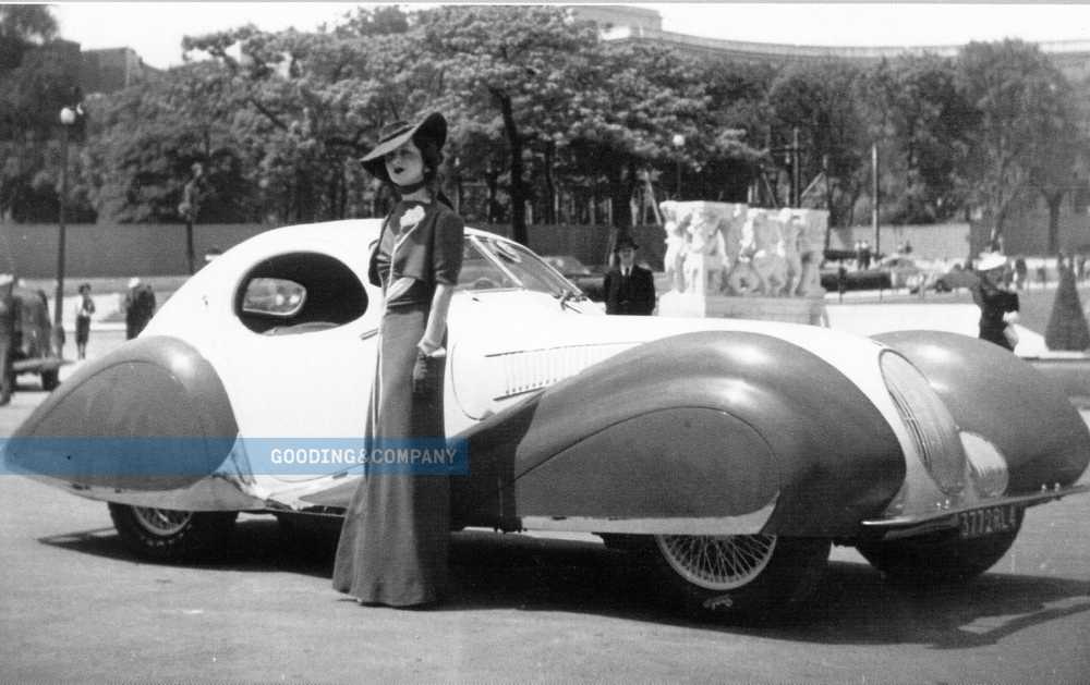 1937 Talbot-Lago T150-C-SS արցունքաբեր կուպե