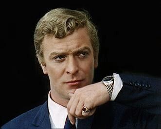 Michael Caine garsus rolex įžymybių laikrodis