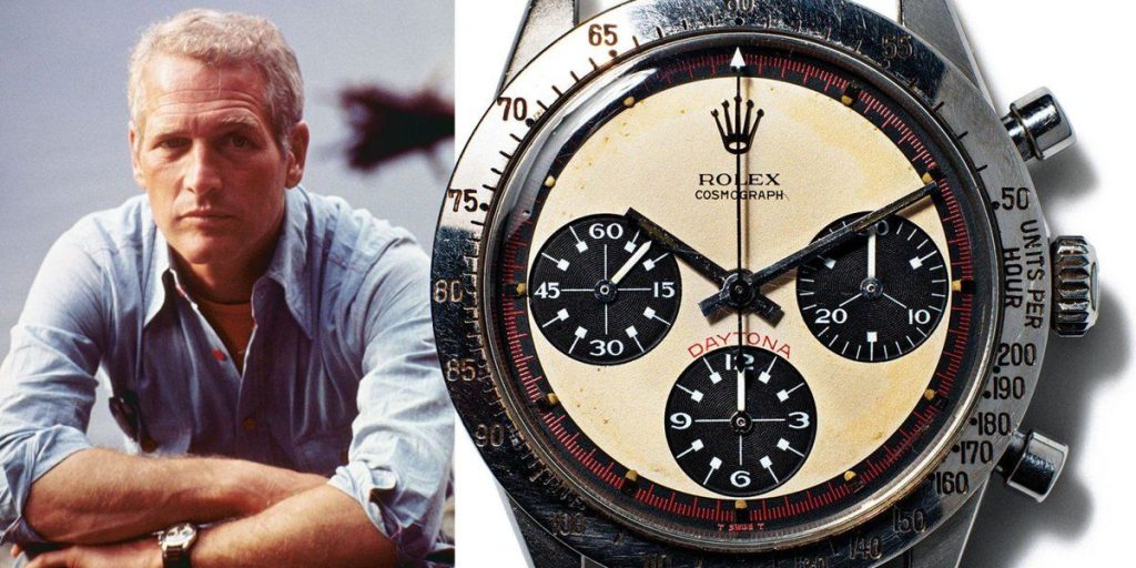 ポール・ニューマンのオリジナル ロレックス コスモグラフ デイトナ Ref_ 6239 - 2023年現在、オークションで落札された世界で最も高価な時計のひとつ