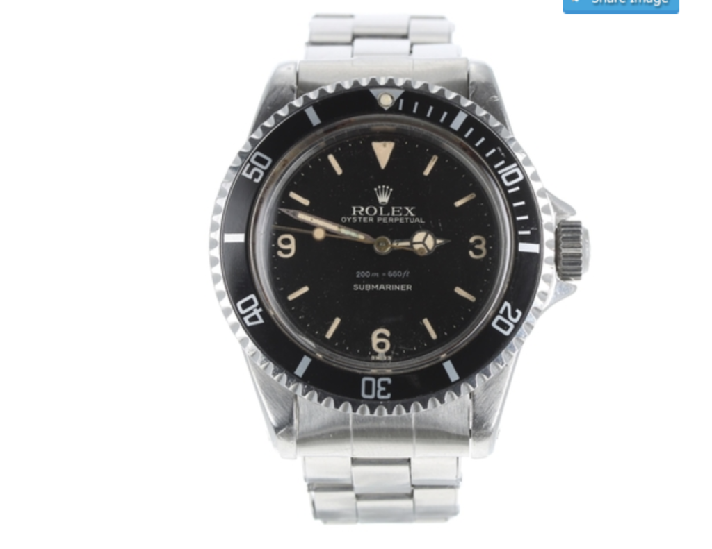most expensive rolex submariner sold as investment worldwide as of 2022 - 2023