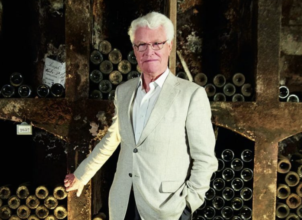коллекция дорогого изысканного вина из погреба Робера Друэна