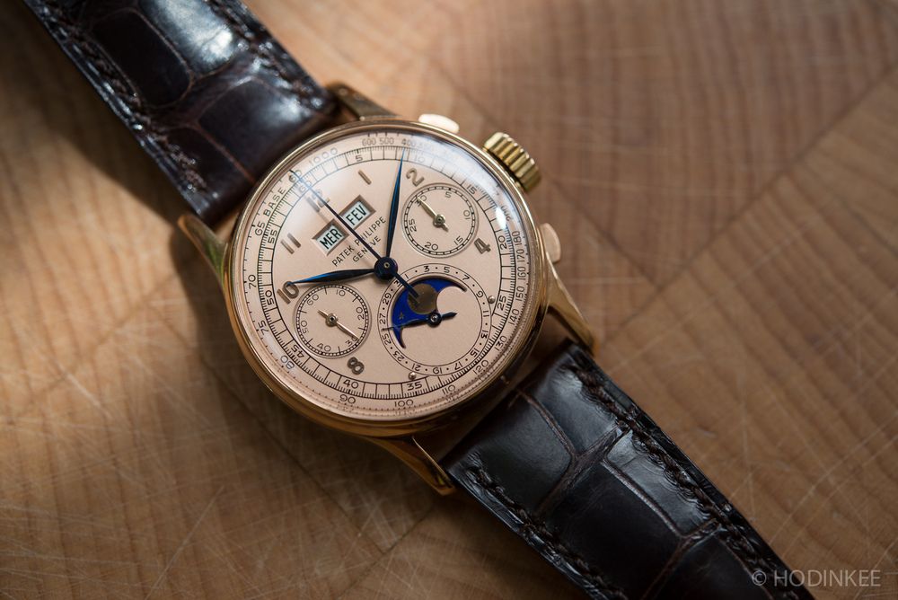 PATEK PHILIPPE JEAN-CLAUDE BIVER ROŽINIS AUKSAS