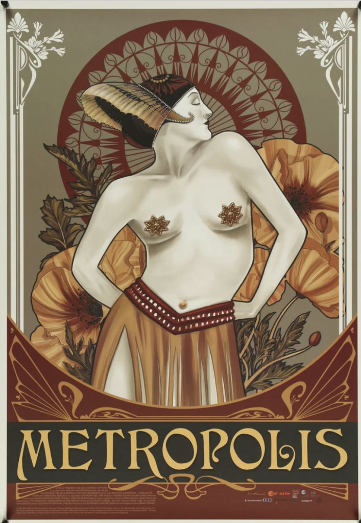 INTERNATIONAL MOVIE POSTER FOR METROPOLIS BY FRITZ LANGE - 0,000