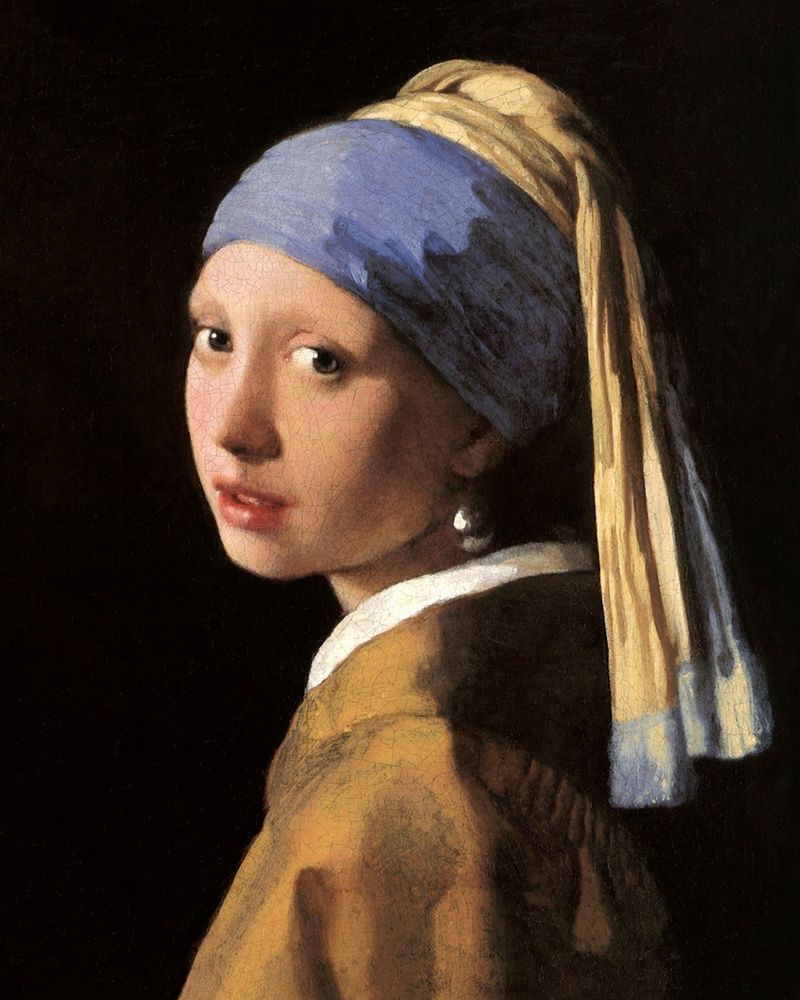 GIRL WITH A PEARL EARRING, JOHANNES VERMEER - jeden z najbardziej znanych obrazów kobiet na świecie od 2024 r.