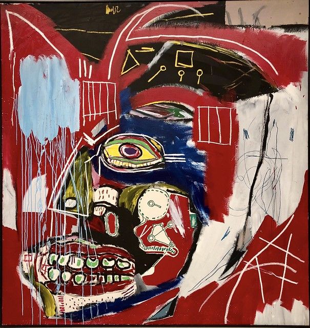 In This Case, 1983, Jean-Michel Basquiat - his most popular and valuable painting and artwork