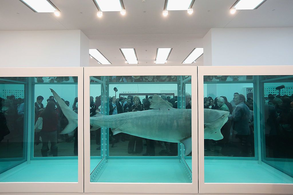 A IMPOSSIBILIDADE FÍSICA DA MORTE NA MENTE DE ALGUM VIVO - as peças de arte mais caras e famosas de Damien Hirst a partir de 2022 - 2023