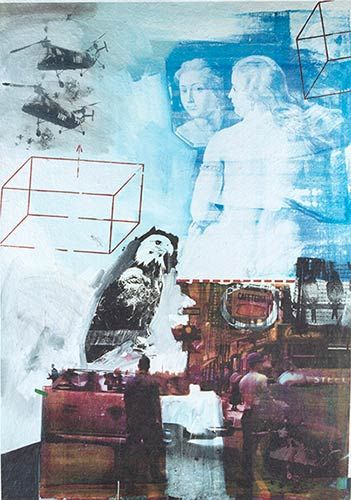 羅伯特·勞森伯格（Robert Rauschenberg）的藝術和繪畫可以借出或典當