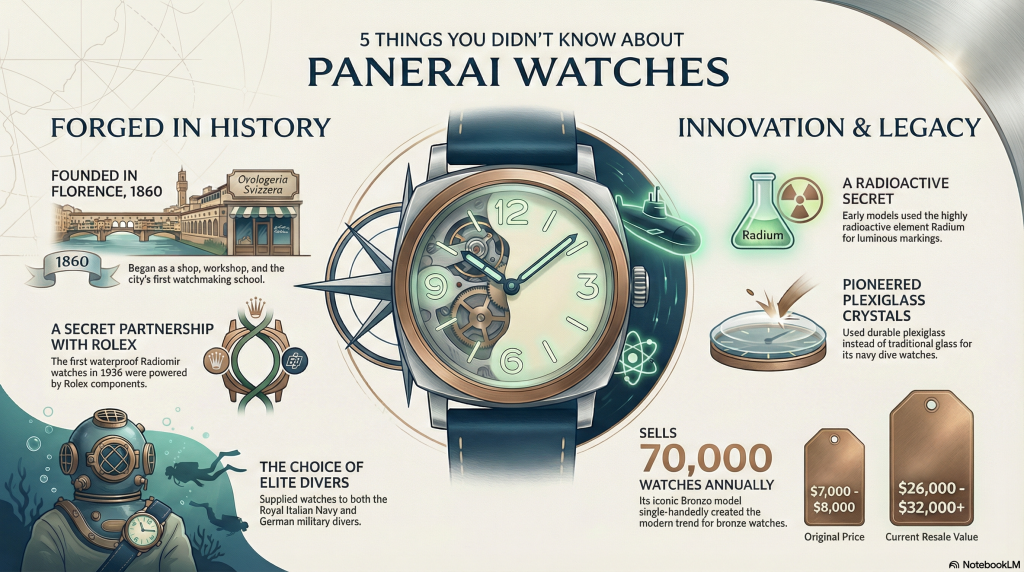 5 Interesting Things You Did Not Know About Panerai watches