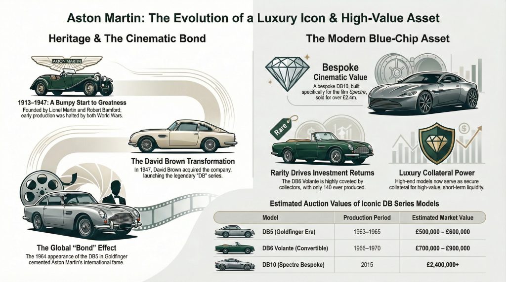 Aston Martin Evolution as an Asset for Raising Capital