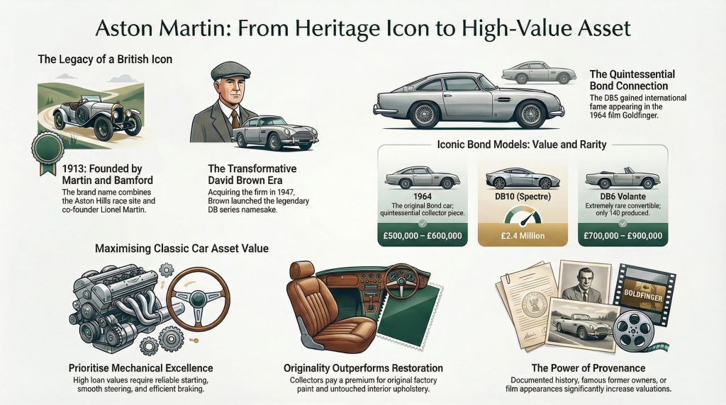 Aston Martin Evolution to High Asset valuation