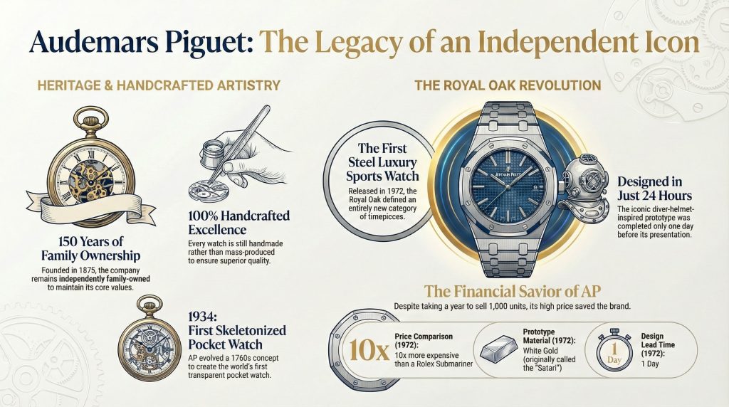 Audemars Piguet - 5 interesting things you may not know