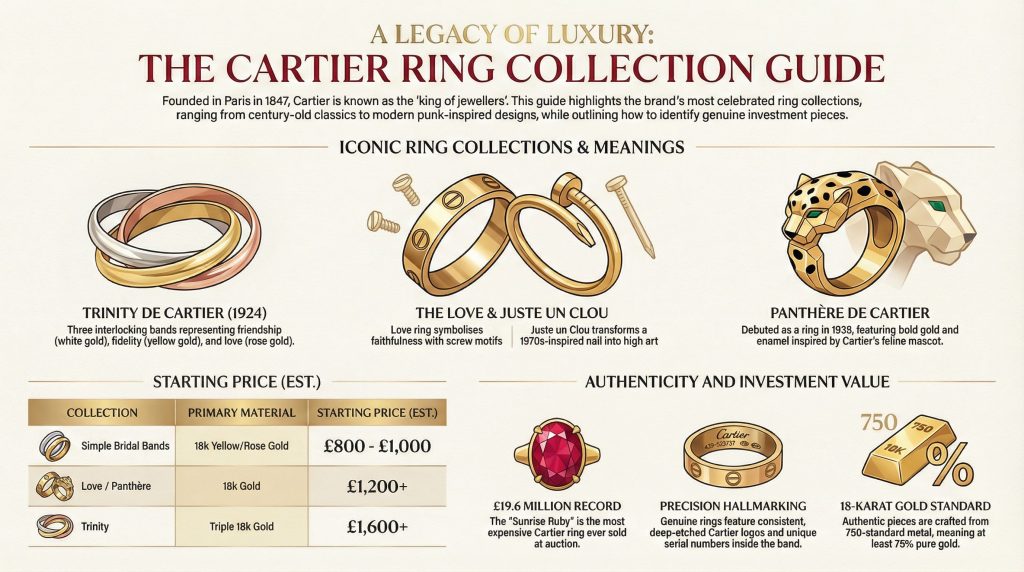 Cartier Ring Collection