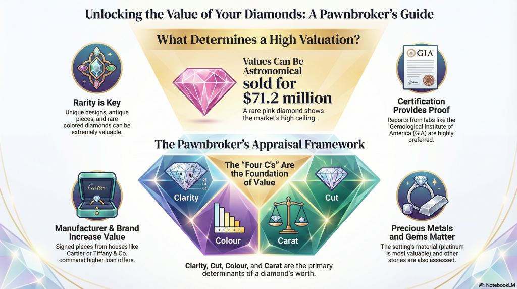 Guide to Pawning Your Diamonds