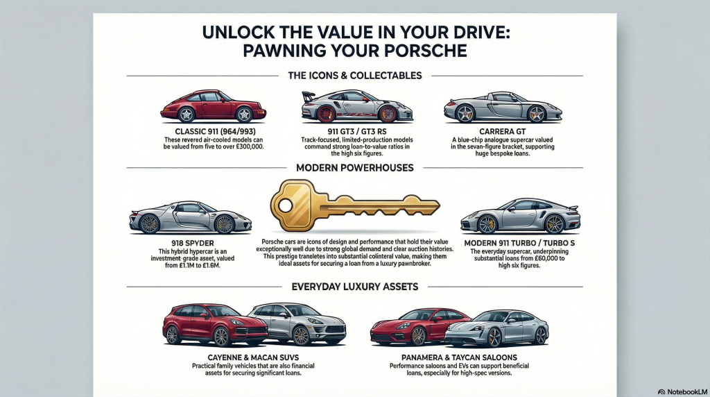 Guide to Pawning Your Porsche + top models you can loan on