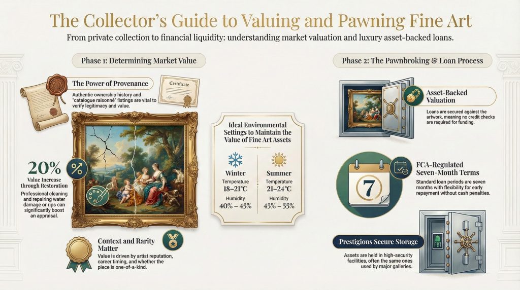 Guide to Valuing and Pawning Fine Art