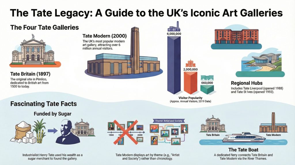 History of Tate Galleries