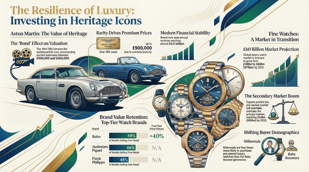 Investing in Luxury Assets like classic cars and watches