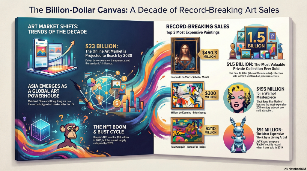 The Most Expensive Art & Paintings Sold in the Last Decade