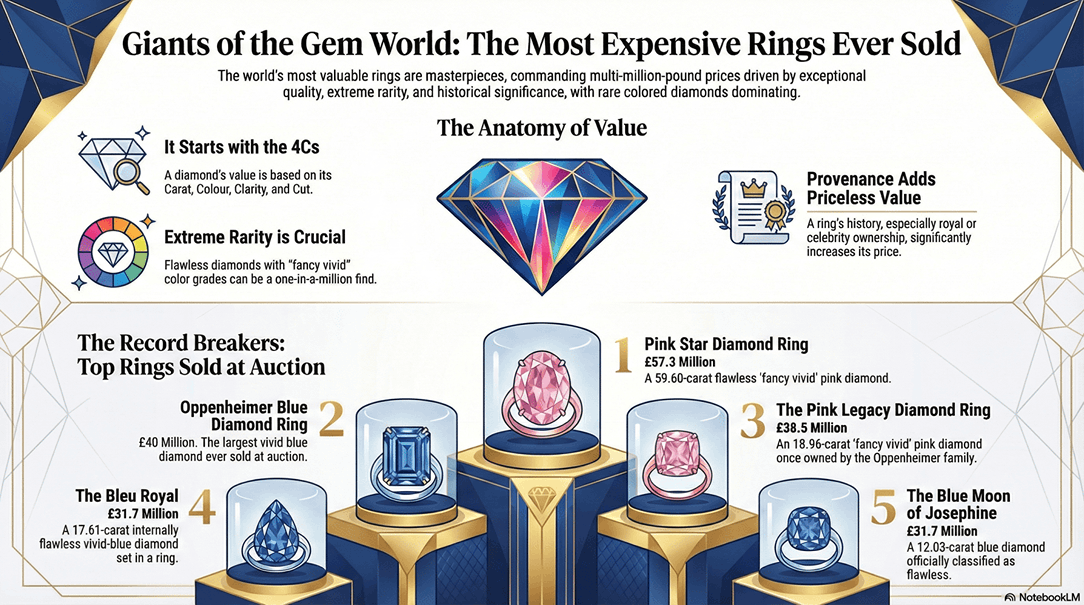 Top 20 Most Expensive Diamond Rings In the World ( as of 2026)