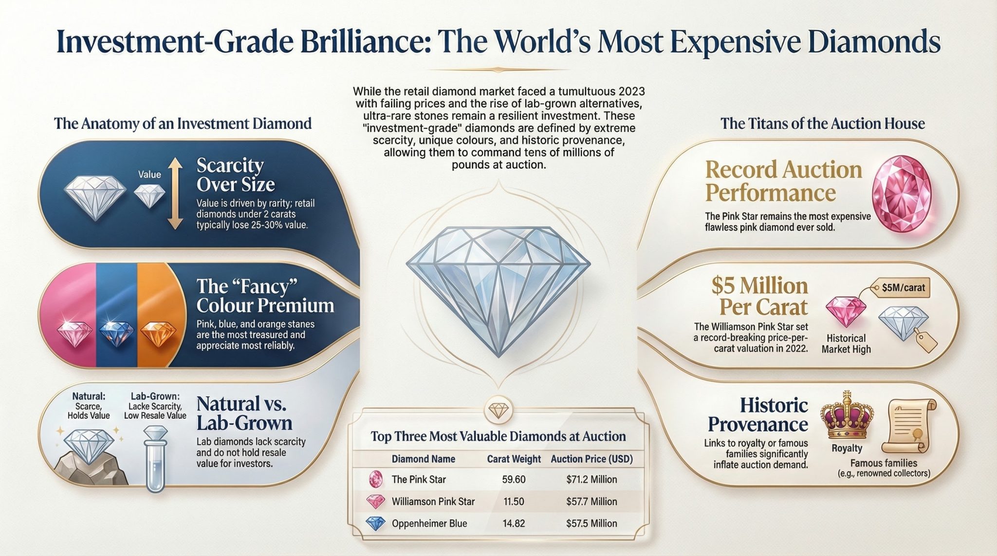 Top 21 Most Expensive Diamonds in the World as of 2026
