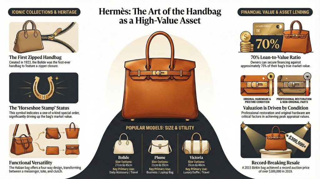 hermas bags & handbags valuation and Pawning Guide