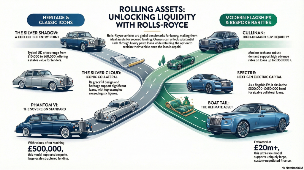 10 Rolls-Royce Models You Can Pawn Today at Luxury Pawn Shops